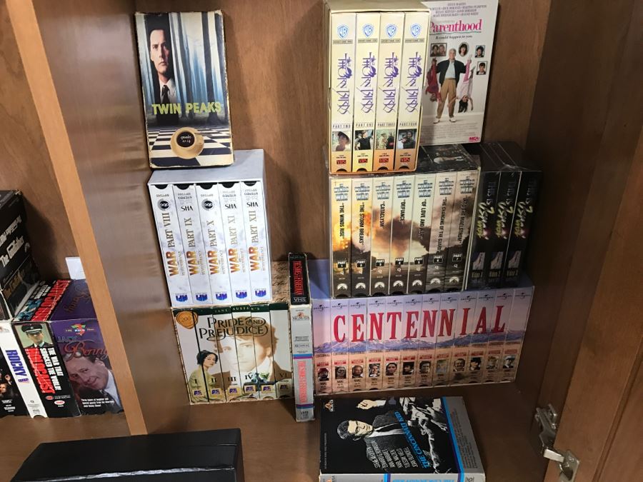 Huge Collection Of VHS Video Cassette Tapes Movies: Doors, Heavy Metal, Shogun, Kids Movies - See All Photos [Photo 8]