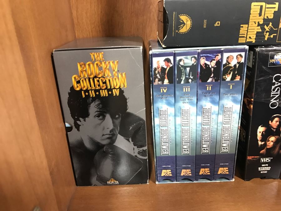 Huge Collection Of VHS Video Cassette Tapes Movies: Doors, Heavy Metal, Shogun, Kids Movies - See All Photos [Photo 16]