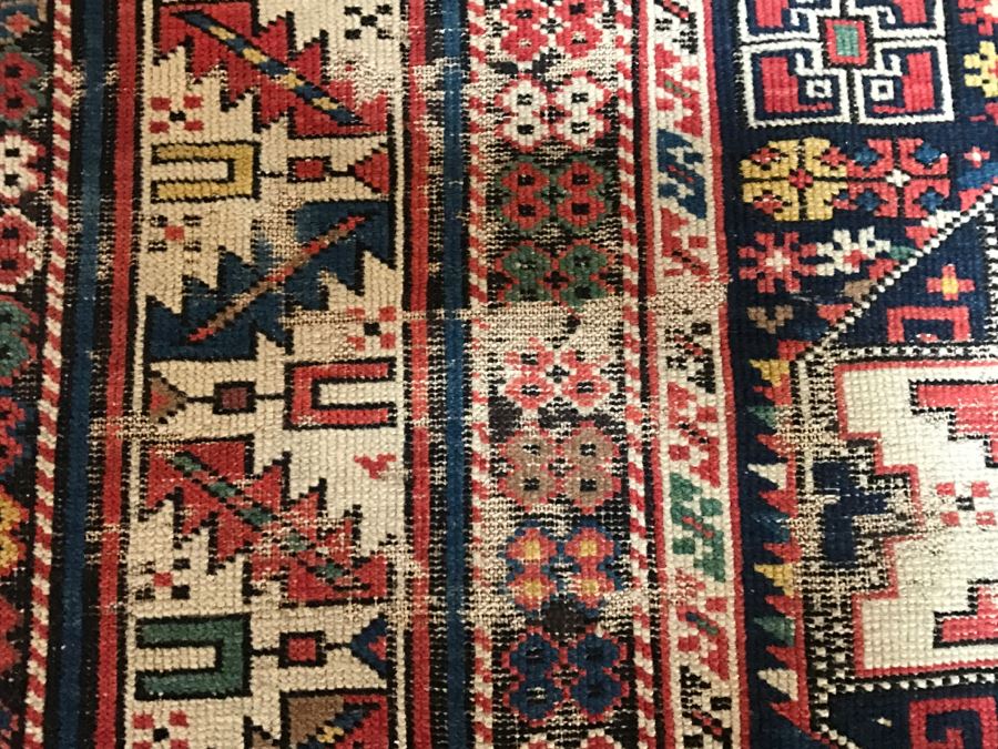 Stunning Antique Persian Tribal Runner Rug Hand Knotted Wool Rug Measures 8'11' X 3'10' [Photo 21]