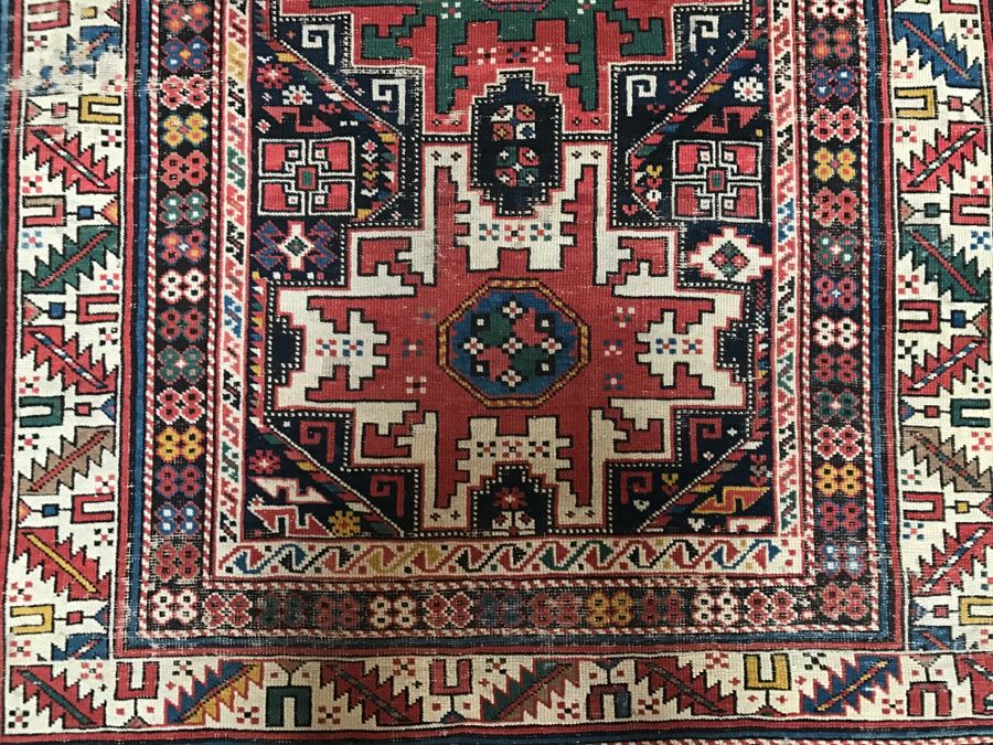 Stunning Antique Persian Tribal Runner Rug Hand Knotted Wool Rug Measures 8'11' X 3'10' [Photo 8]