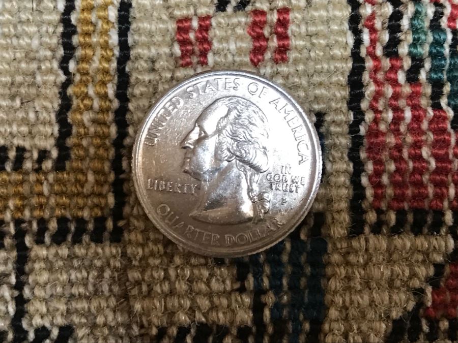 Stunning Antique Persian Tribal Runner Rug Hand Knotted Wool Rug Measures 8'11' X 3'10' [Photo 17]