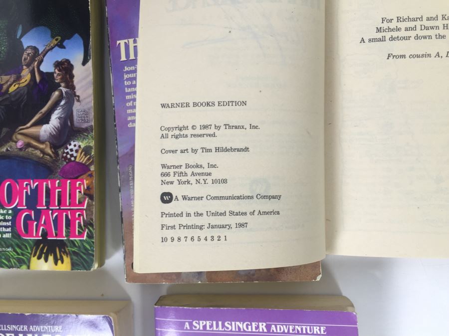 Signed Set Of (6) Paperback Books By Alan Dean Foster (Each Signed) [Photo 15]