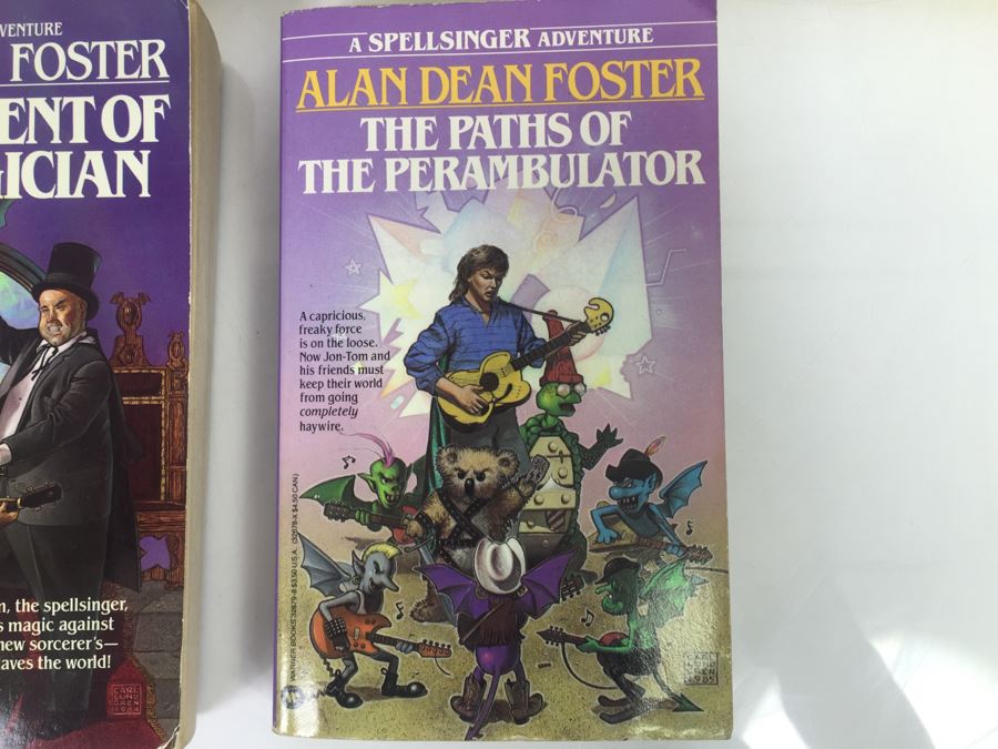 Signed Set Of (6) Paperback Books By Alan Dean Foster (Each Signed) [Photo 7]