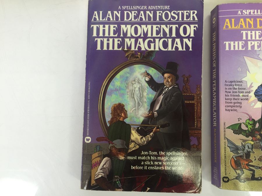 Signed Set Of (6) Paperback Books By Alan Dean Foster (Each Signed) [Photo 6]
