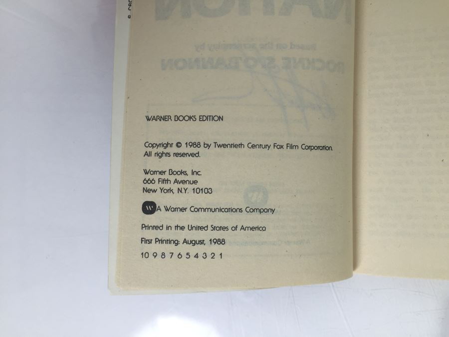 Signed Set Of (6) Paperback Books By Alan Dean Foster: The Black Hole, Pale Rider, Star Wars, Star Trek (Each Book Signed) [Photo 9]