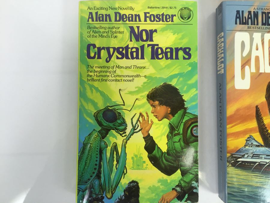 Signed Set Of (8) Paperback Books By Alan Dean Foster (Each Signed) [Photo 6]