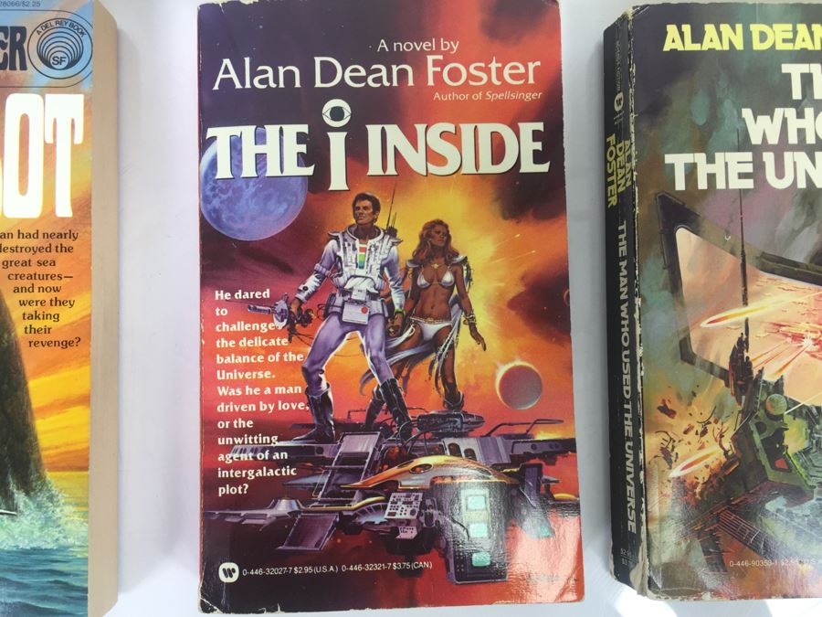 Signed Set Of (8) Paperback Books By Alan Dean Foster (Each Signed) [Photo 10]