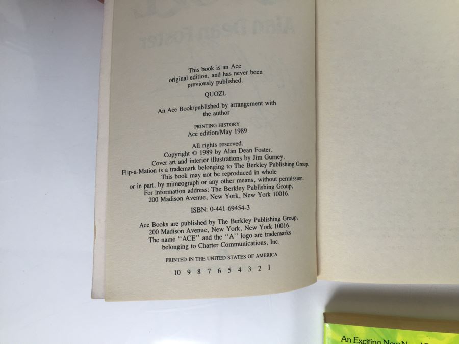 Signed Set Of (8) Paperback Books By Alan Dean Foster (Each Signed) [Photo 11]