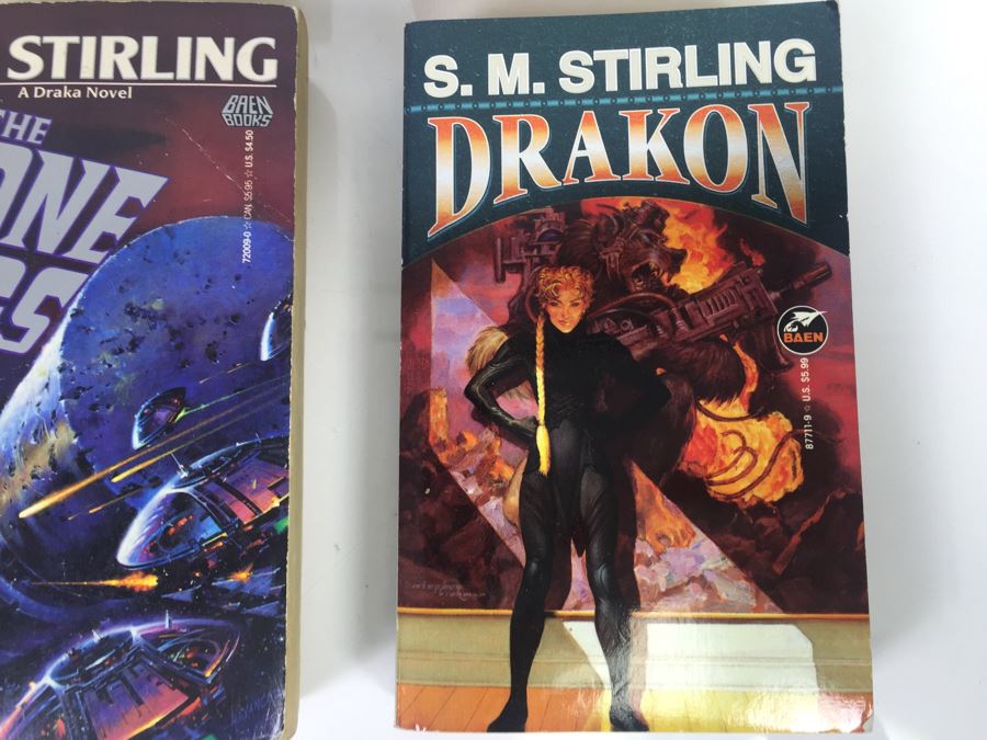 Signed Set Of (6) First Printing Paperback Books By S.M. Stirling (Each Signed) [Photo 7]