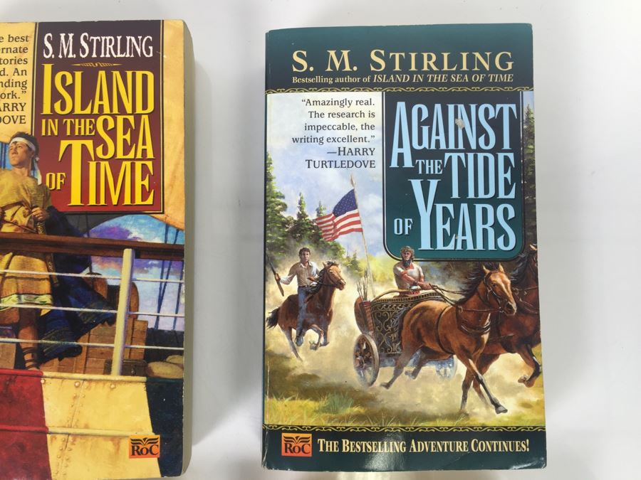 Signed Set Of (6) First Printing Paperback Books By S.M. Stirling (Each Signed) [Photo 4]
