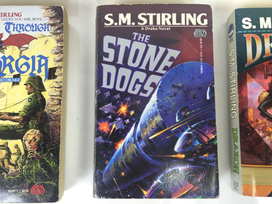 Signed Set Of (6) First Printing Paperback Books By S.M. Stirling (Each Signed) [Photo 6]