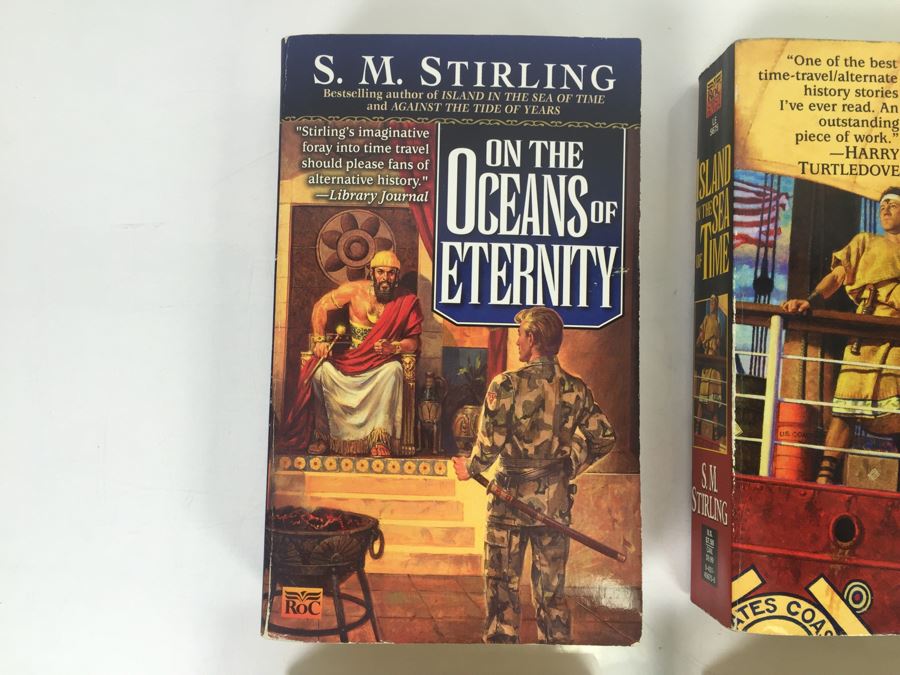 Signed Set Of (6) First Printing Paperback Books By S.M. Stirling (Each Signed) [Photo 2]