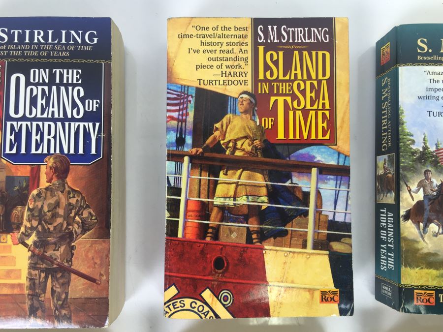 Signed Set Of (6) First Printing Paperback Books By S.M. Stirling (Each Signed) [Photo 3]