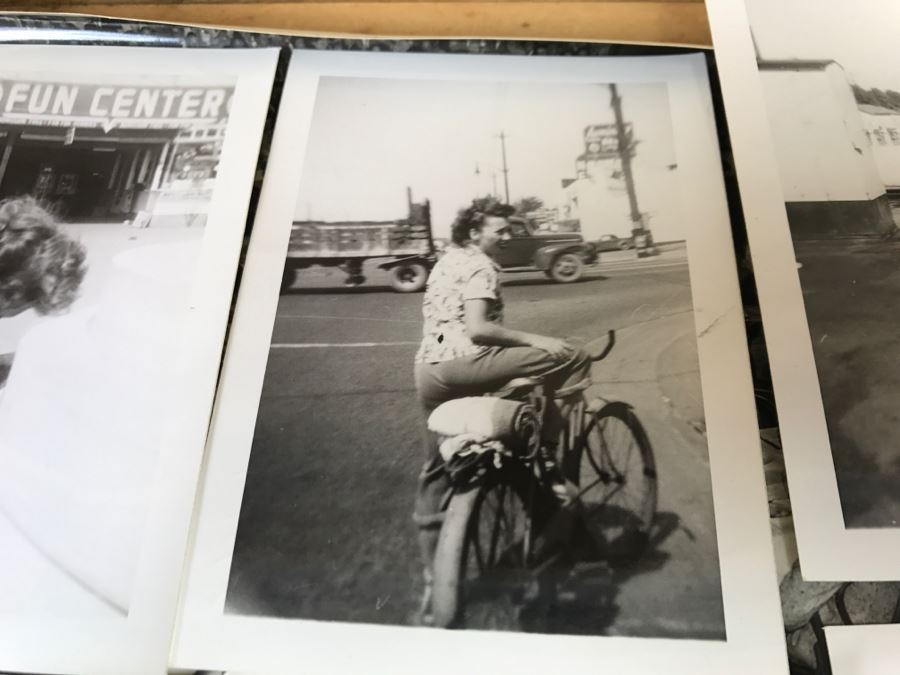 Vintage Asian Relief Carved Wooden Box Filled With Various Photographs And Ephemera - See All Photos [Photo 36]