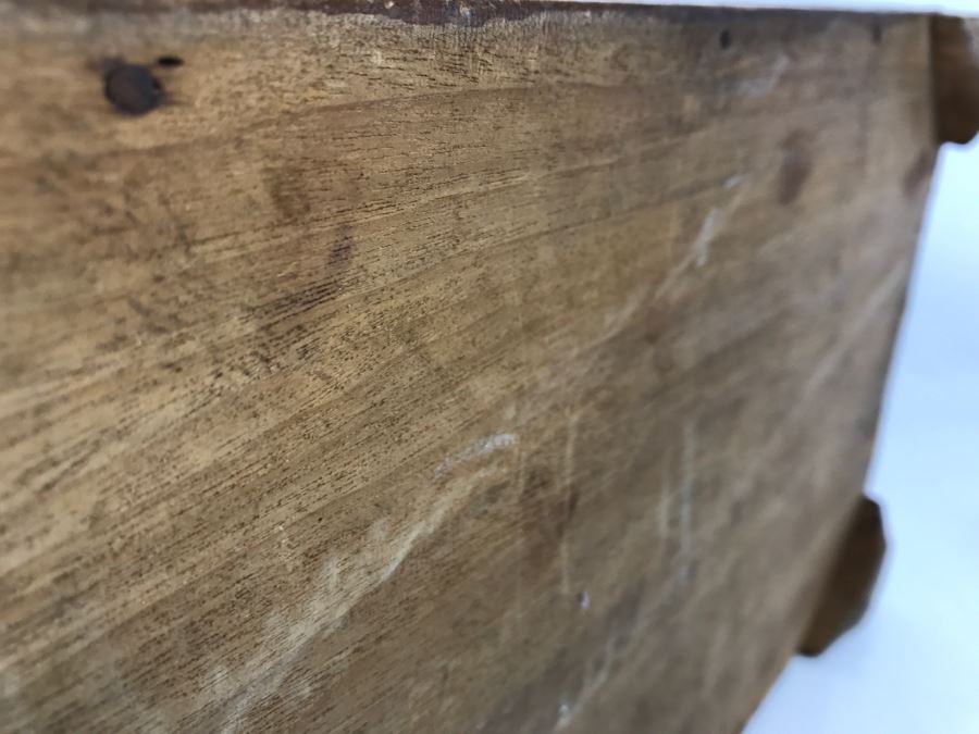 Vintage Asian Relief Carved Wooden Box Filled With Various Photographs And Ephemera - See All Photos [Photo 27]