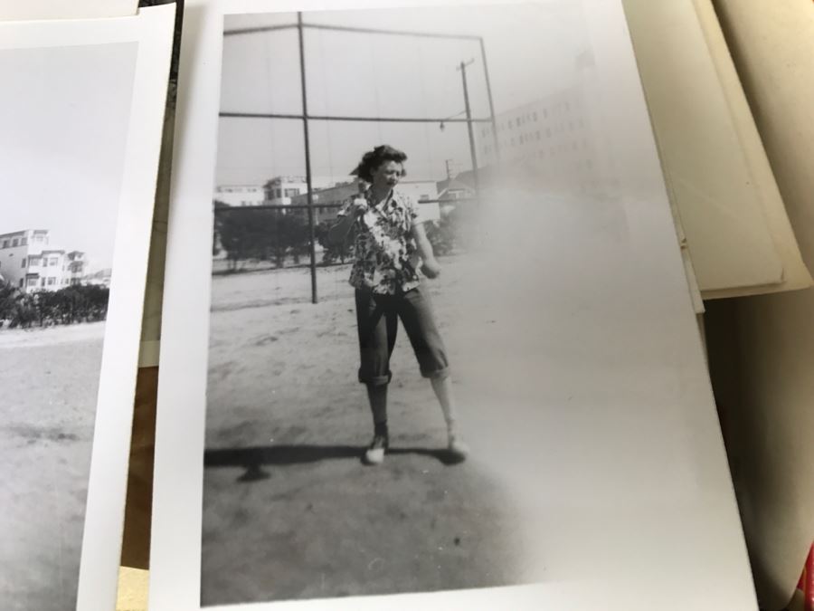 Vintage Asian Relief Carved Wooden Box Filled With Various Photographs And Ephemera - See All Photos [Photo 34]