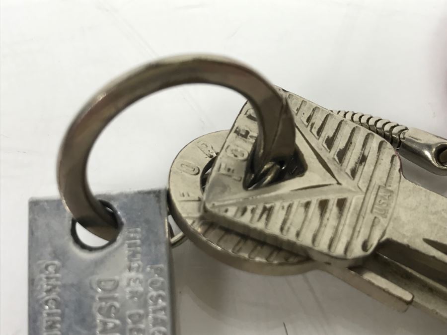 Vintage Cedar Box With Brass Accents Containing Various Collectibles Photographed See Photos [Photo 14]