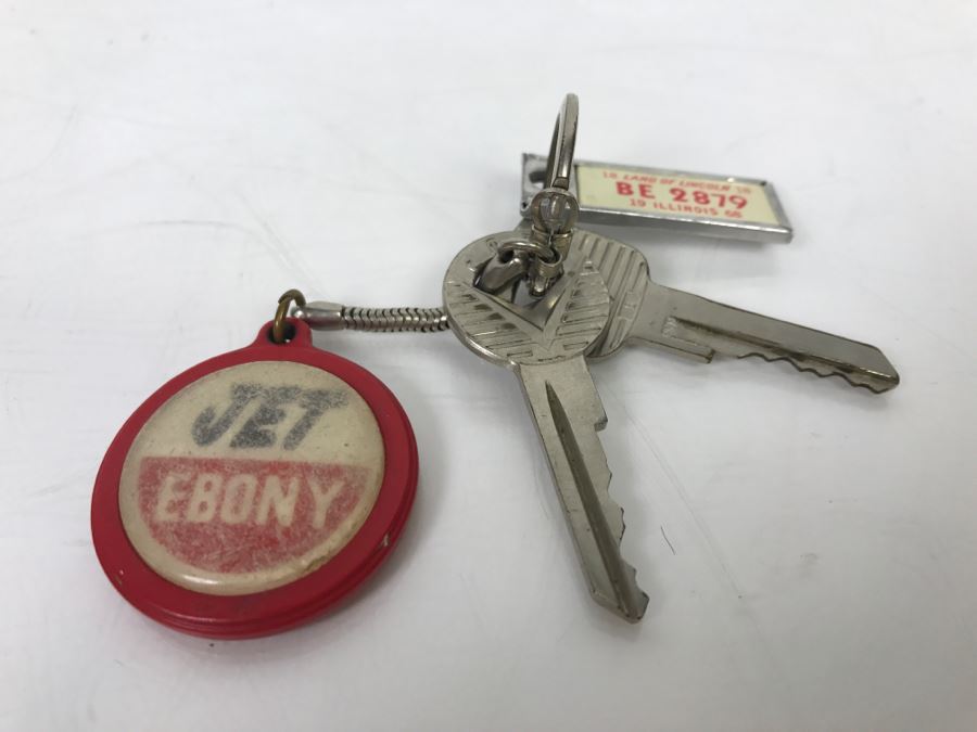 Vintage Cedar Box With Brass Accents Containing Various Collectibles Photographed See Photos [Photo 12]
