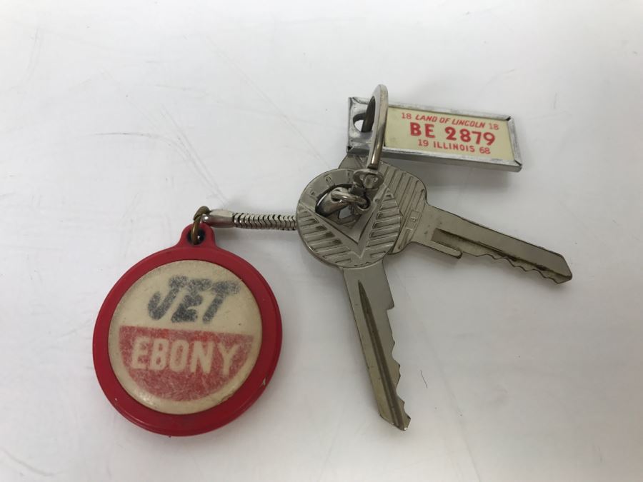 Vintage Cedar Box With Brass Accents Containing Various Collectibles Photographed See Photos [Photo 2]