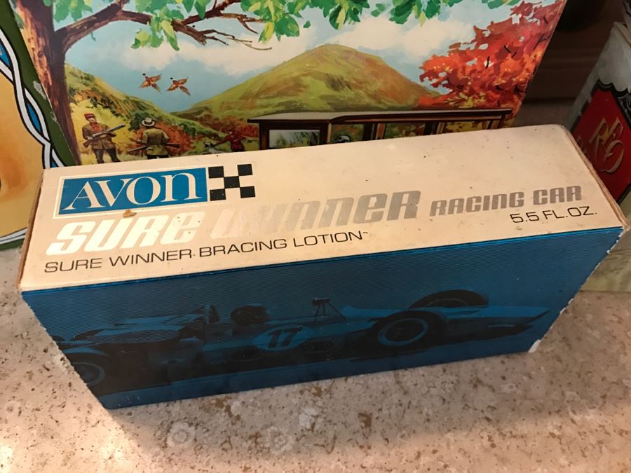 Collection Of Vintage AVON Automotive After Shave Decanters In Boxes [Photo 10]