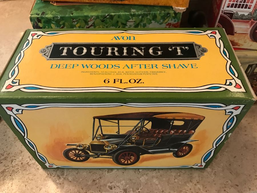 Collection Of Vintage AVON Automotive After Shave Decanters In Boxes [Photo 13]