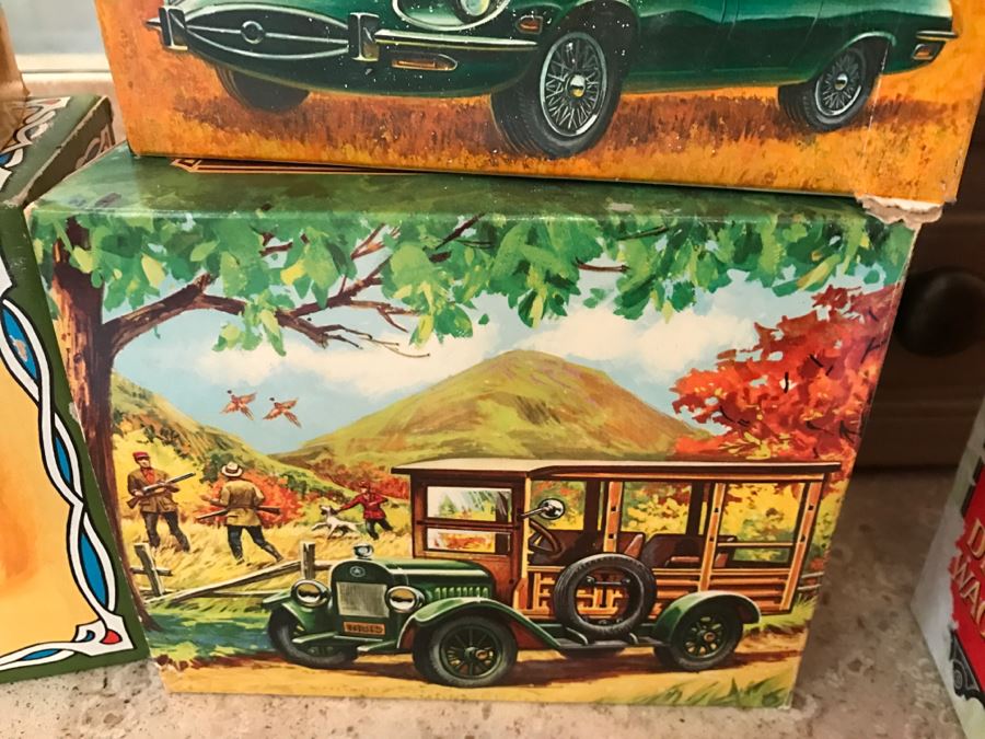Collection Of Vintage AVON Automotive After Shave Decanters In Boxes [Photo 7]