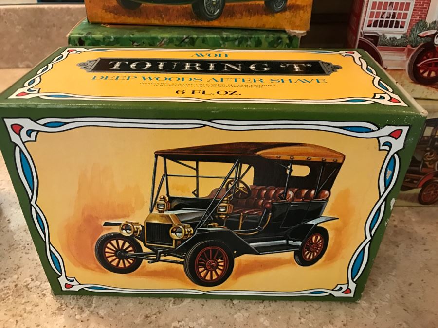 Collection Of Vintage AVON Automotive After Shave Decanters In Boxes [Photo 12]