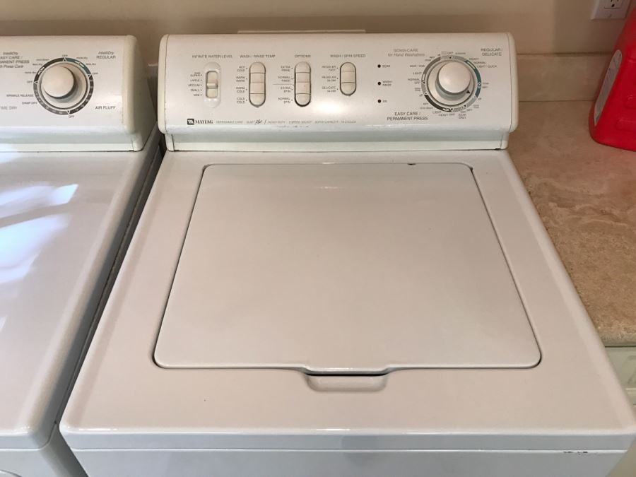 MAYTAG Washer Model LAT9706AAE And Gas Dryer Model LDG9606AAE [Photo 12]