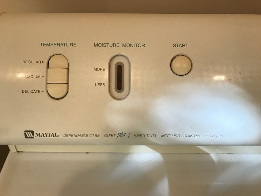 MAYTAG Washer Model LAT9706AAE And Gas Dryer Model LDG9606AAE [Photo 5]