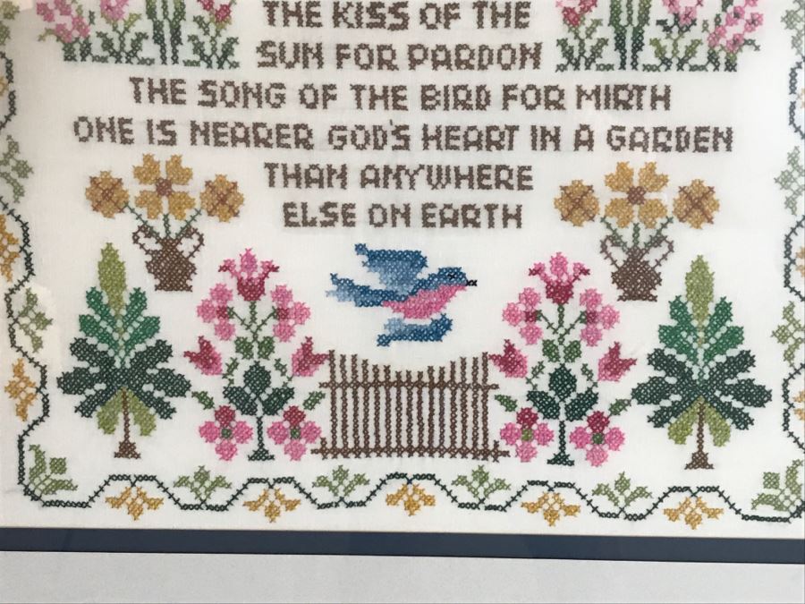 Framed Needlepoint [Photo 5]