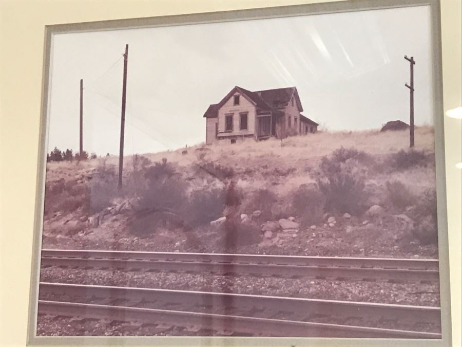Set Of (5) Vintage Framed B&W Photographs Old Homes [Photo 10]