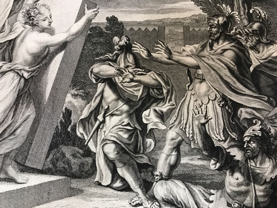 Antique Engraving 'The Resurrection Of Christ' Drawing By Picart Engraving By Broen 17 1/4 X 14 1/8' [Photo 8]