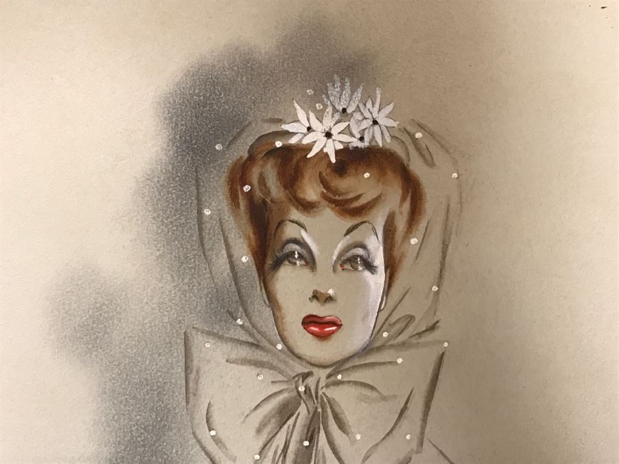 Rosemary Odell Original Costume Sketch Signed [Photo 8]