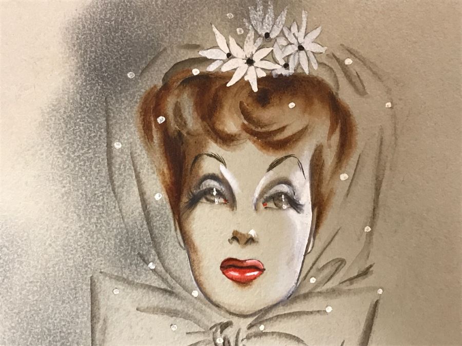 Rosemary Odell Original Costume Sketch Signed [Photo 9]