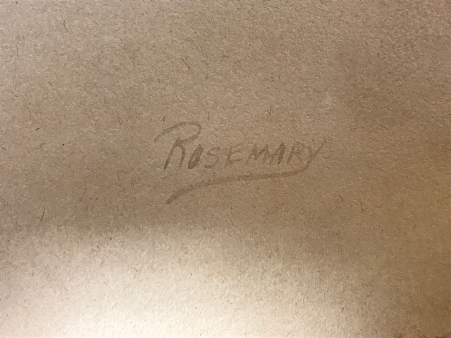 Rosemary Odell Original Costume Sketch Signed [Photo 7]