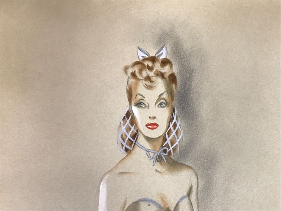 Rosemary Odell Original Costume Sketch Signed [Photo 12]