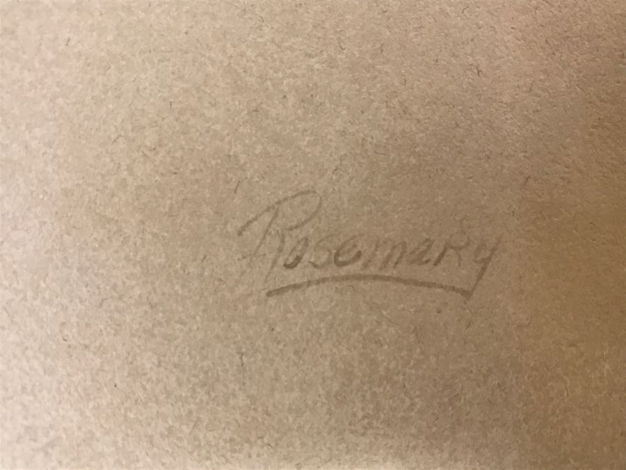 Rosemary Odell Original Costume Sketch Signed [Photo 10]