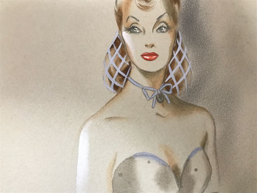 Rosemary Odell Original Costume Sketch Signed [Photo 6]