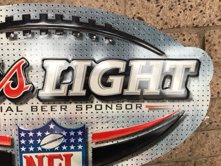 Vintage 2002 Coors Light Official Beer Sponsor NFL Football It's On ...