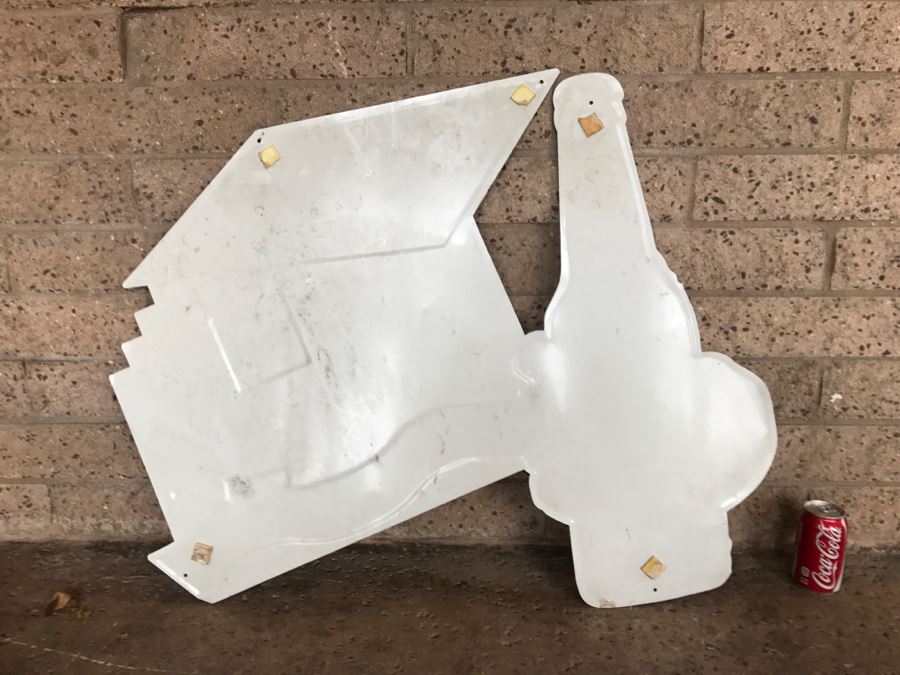 Vintage Miller Lite It's It And That's That Ask For It Beer Official Bar Metal Litho Advertising Sign 3'2' X 3' [Photo 9]