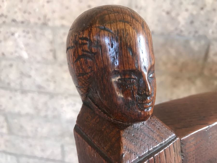 Dutch Colonial Burgermeister Chair Cane Seat - Seat Rotates 360Deg - Estimate $800-$1,200 [Photo 15]