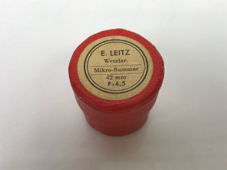 Ernst Leitz Wetzlar Mikro-Summar 42mm F:4,5 Lens With Box [Photo 3]