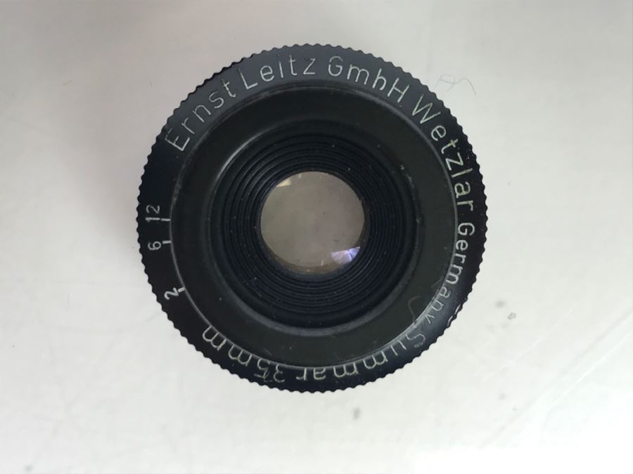 Ernst Leitz Wetzlar Mikro-Summar 42mm F:4,5 Lens With Box [Photo 7]