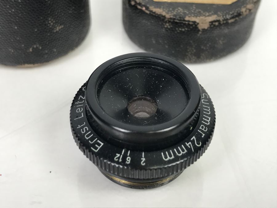 Ernst Leitz Wetzlar Mikro-Summar 24mm F:4,5 Lens With Box [Photo 5]
