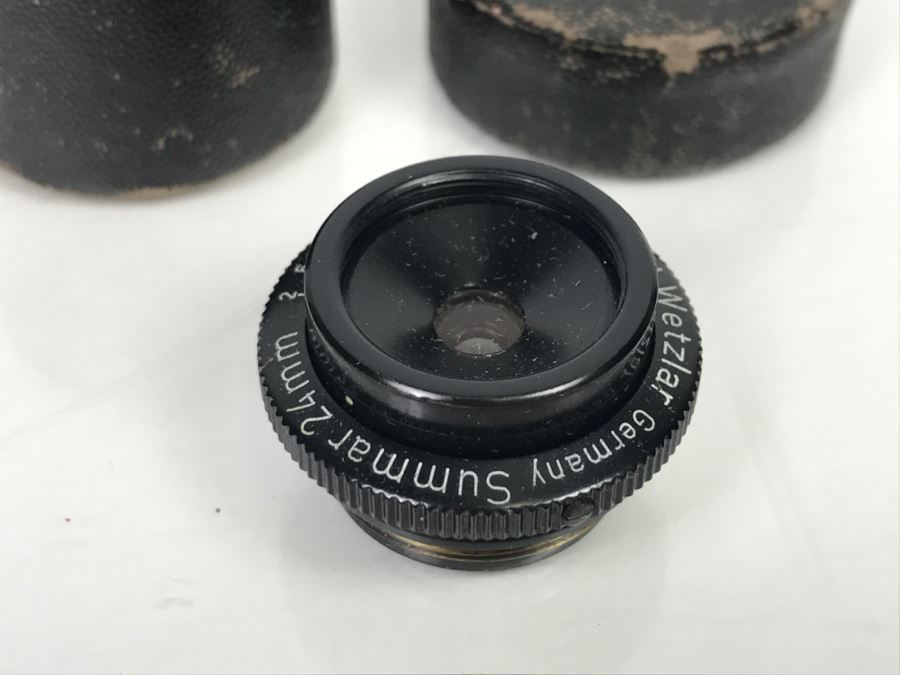 Ernst Leitz Wetzlar Mikro-Summar 24mm F:4,5 Lens With Box [Photo 4]