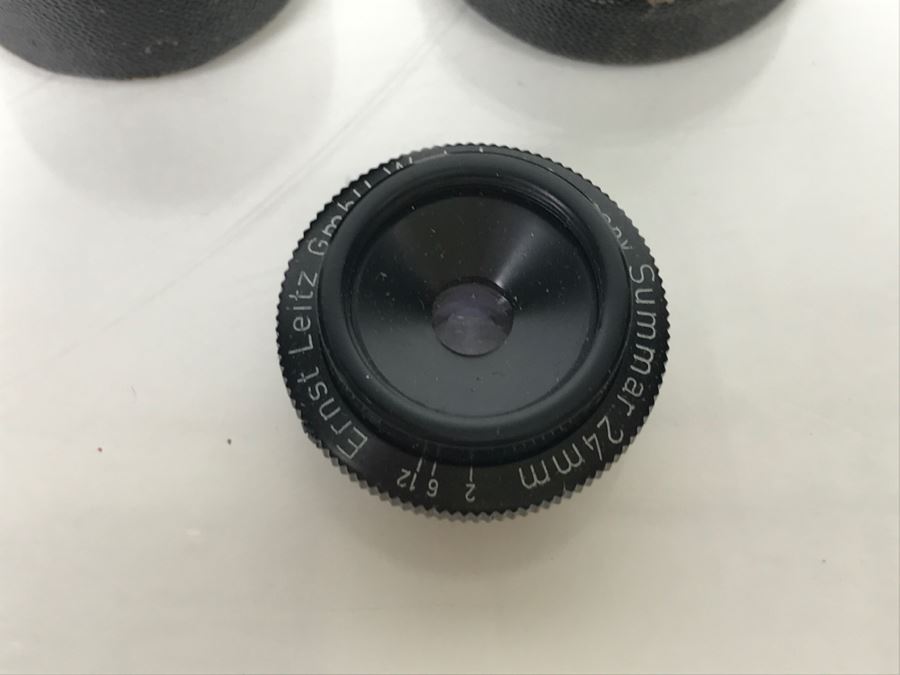 Ernst Leitz Wetzlar Mikro-Summar 24mm F:4,5 Lens With Box [Photo 6]