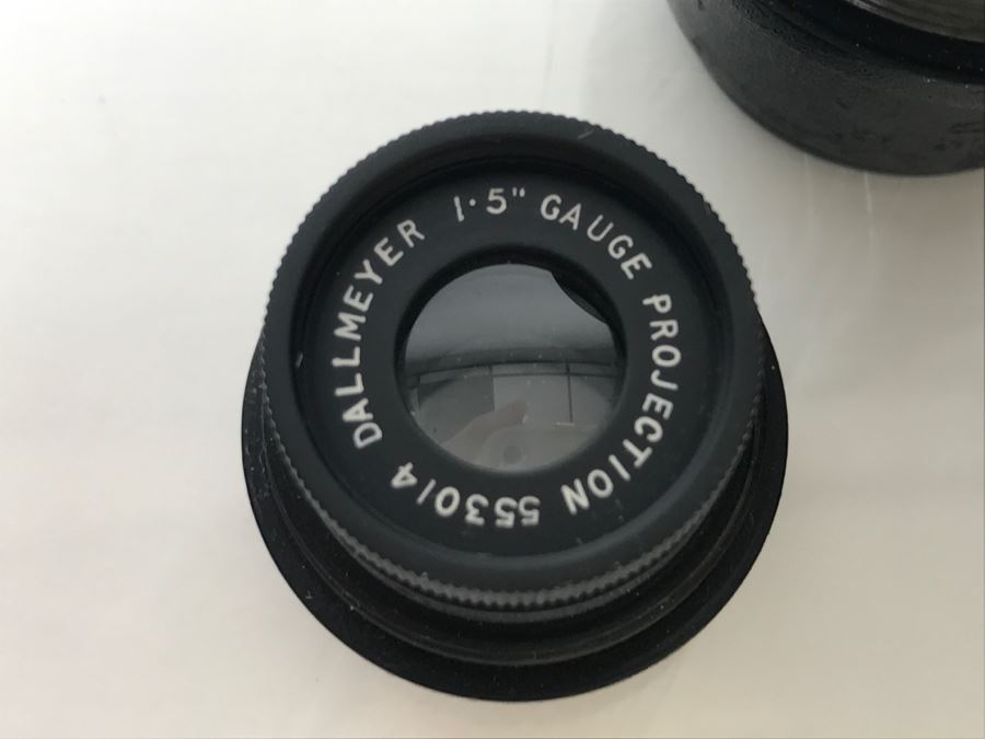 Set Of (3) Dallmeyer 20mm 1.5' 3' Gauge Projection Lenses [Photo 6]