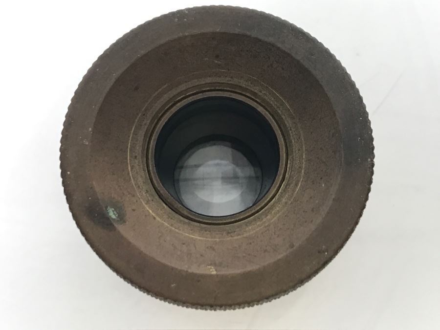 Antique Bausch & Lomb Optical Co Brass Lens Zeiss Tessar Series 1c 72mm Patented 1903 [Photo 5]