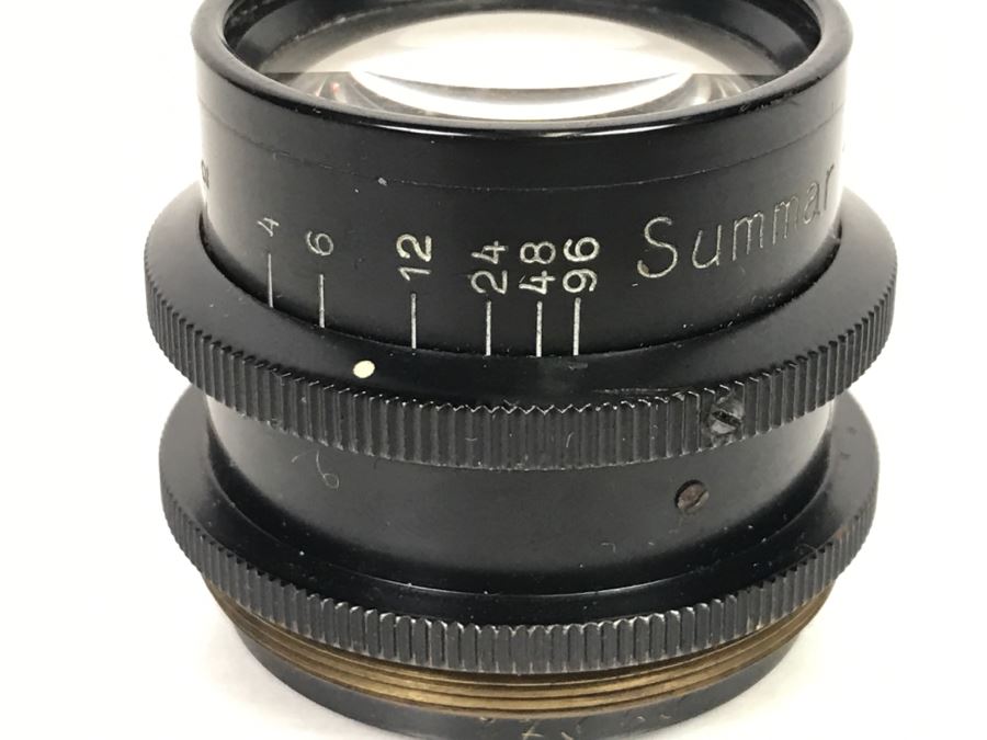 Ernst Leitz Wetzlar Summar Lens f12cm 1:4,5 Germany [Photo 3]