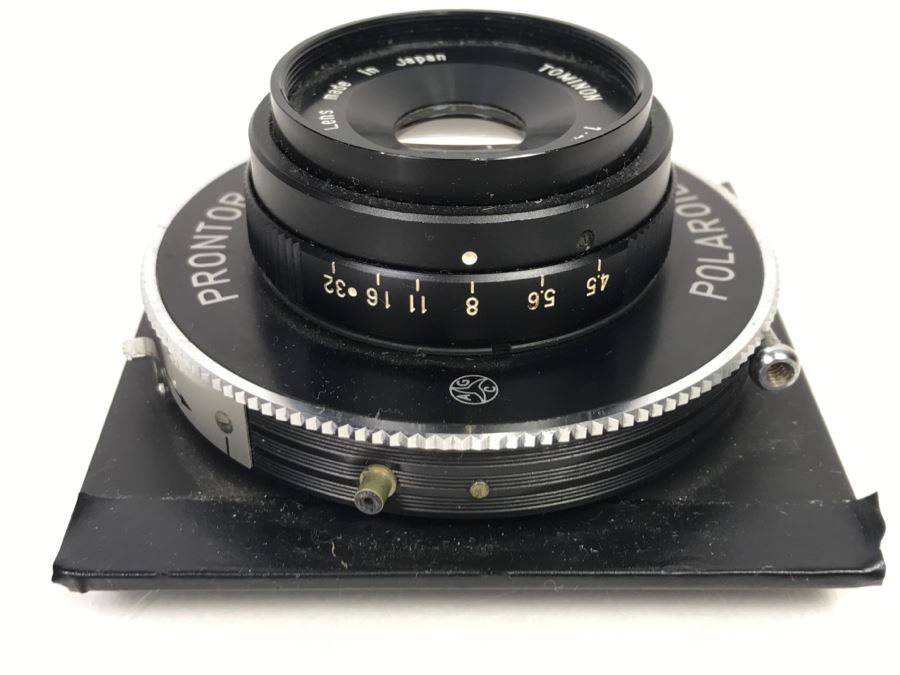 Polaroid PRONTOR Tominon Camera Lens f75mm 1:4.5 Japan [Photo 8]